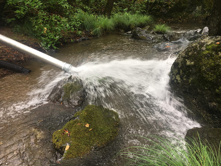 Porter Creek Streamflow Enhancement Project Begins Releasing Water ...