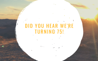 We’re turning 75!