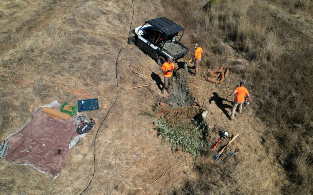 Post-Fire Gully and Headcut Repair Demonstration Project – Pepperwood Preserve